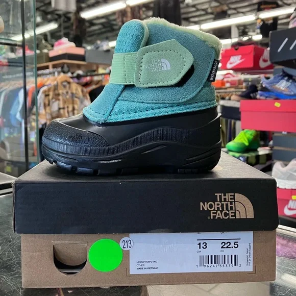 The North Face Alpenglow II Boot Toddler Wasabi Patina Size 6C